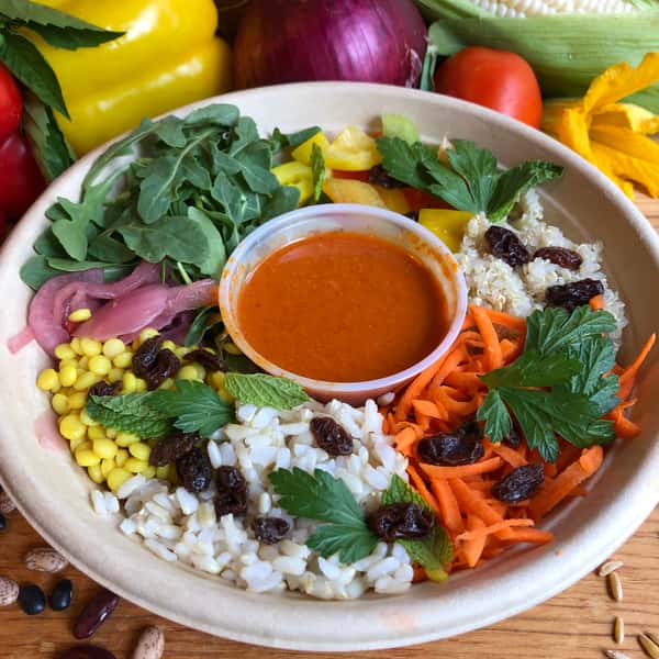 Vegan Lemon Pepper Grain Bowl