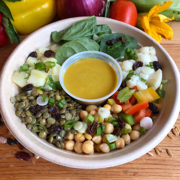 Vegan Curry Grain Bowl
