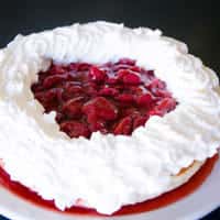 Cakes with Fruit Topping