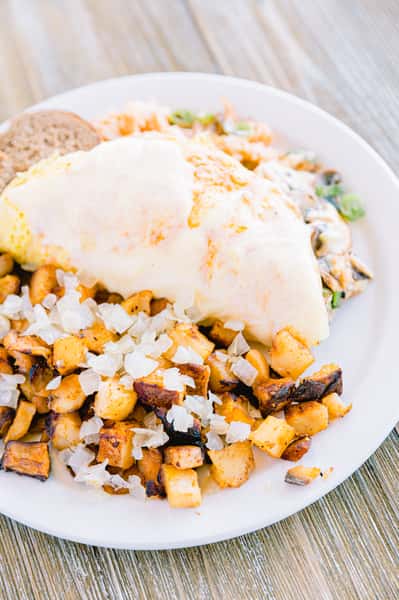 seafood omelet
