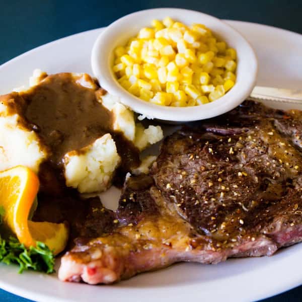 10oz. Ribeye Steak Dinner