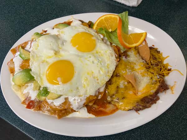 Chilaquiles Plate