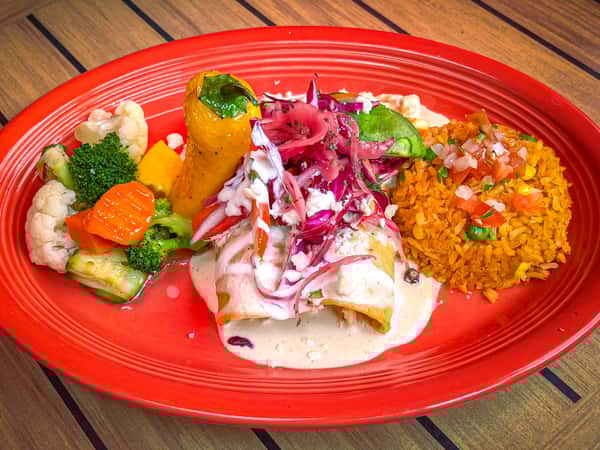 Chicken Enchiladas Suizas