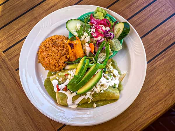 Seafood Enchiladas Sirenitas