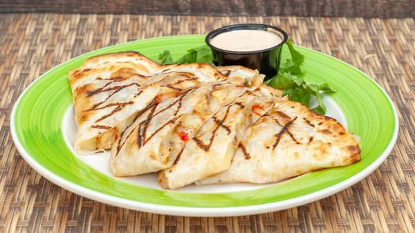 Grilled Carribbean Quesadilla