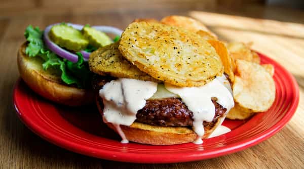 Green 'Mater Burger*