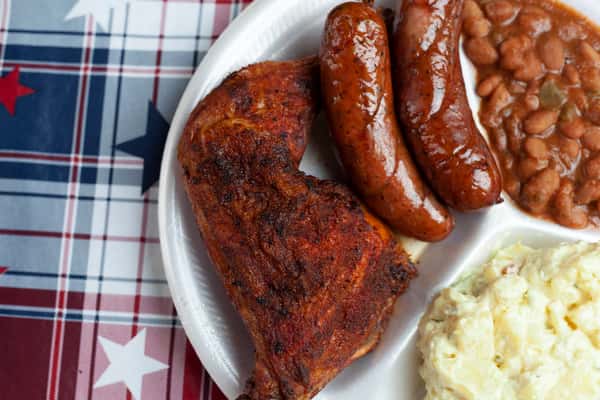 2 Meat with 2 Sides