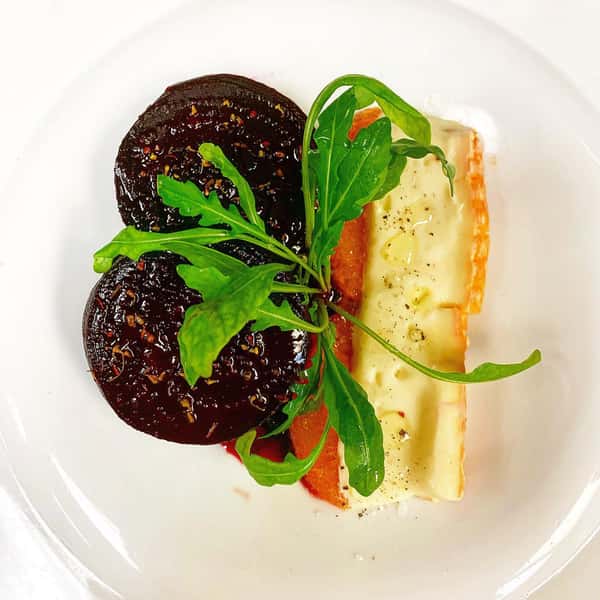 Cara Cara Orange Glazed Beet.