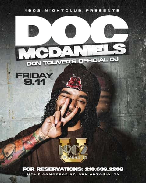 Drink ya water, eat ya fruit…

@dr.mcdaniels is taking over 1902! ☢️

FRIDAY SEPT 11TH