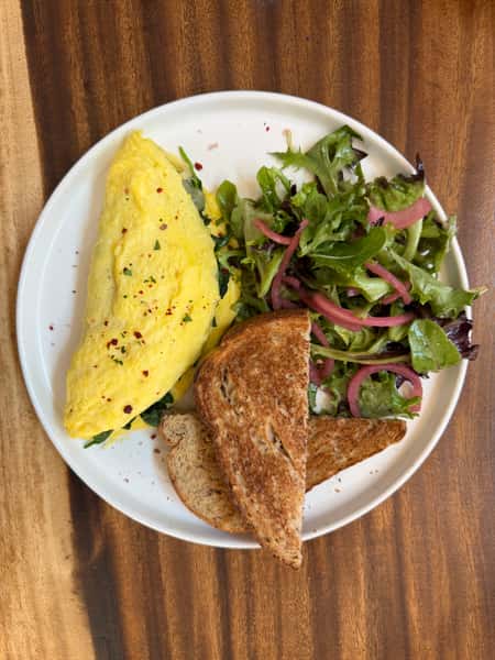 Spinach Omelette