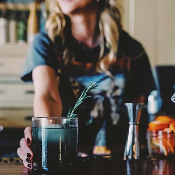 Cocktail on a table