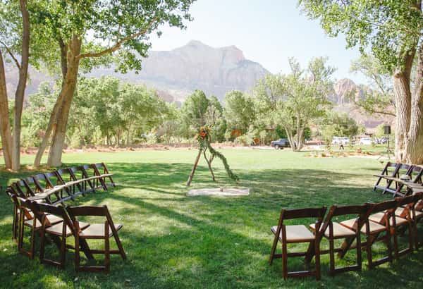 wedding outside