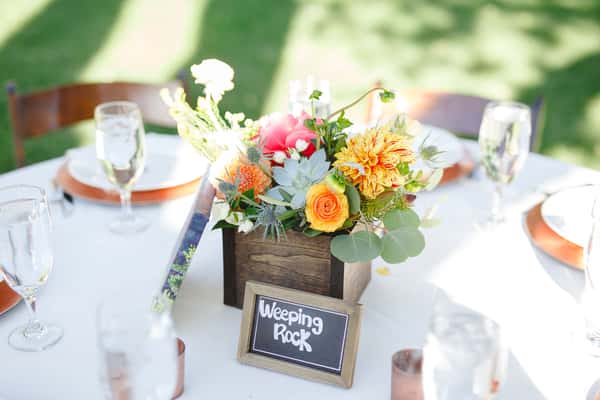wedding table