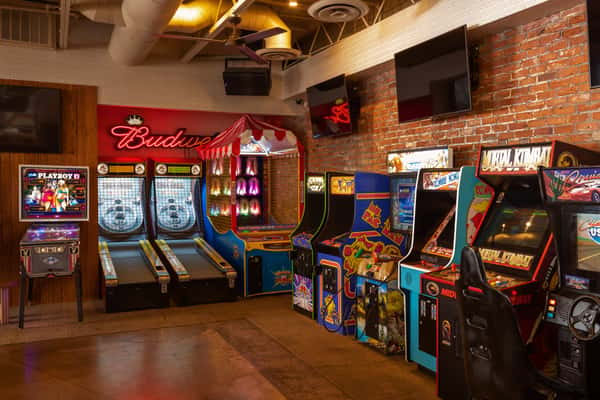 video arcade games and skeeball