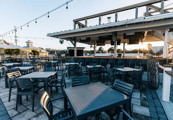 Boat Ramp Bar and Courtyard