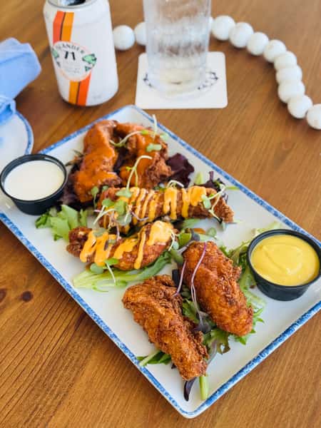 Fried Shrimp or Chicken Trio