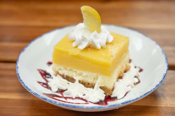Lemon and Coconut Bar