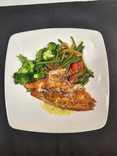 Pan Seared Red Drum