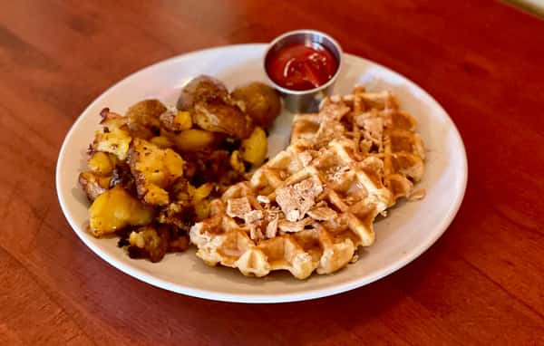 Cinnamon Crunch Waffles
