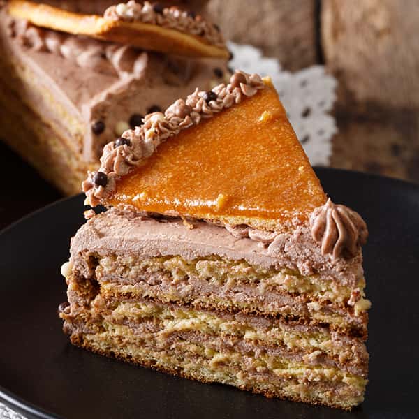 Chocolate Layer Cake (Dobos)