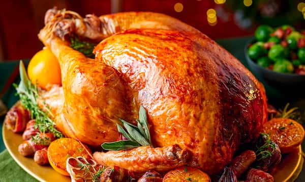 Smoked and Roasted Turkey