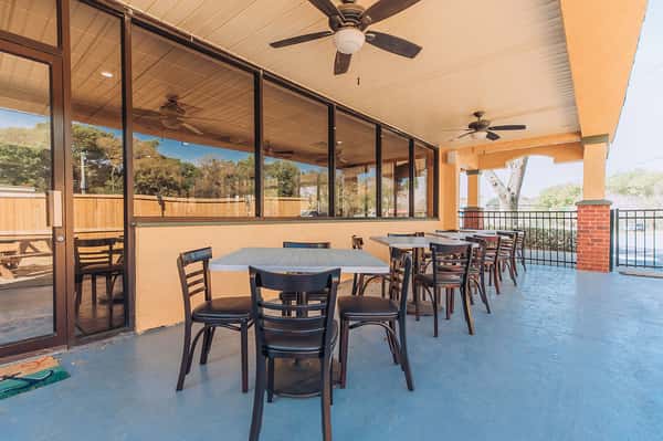 outdoor patio
