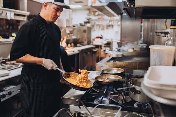 chef in the kitchen