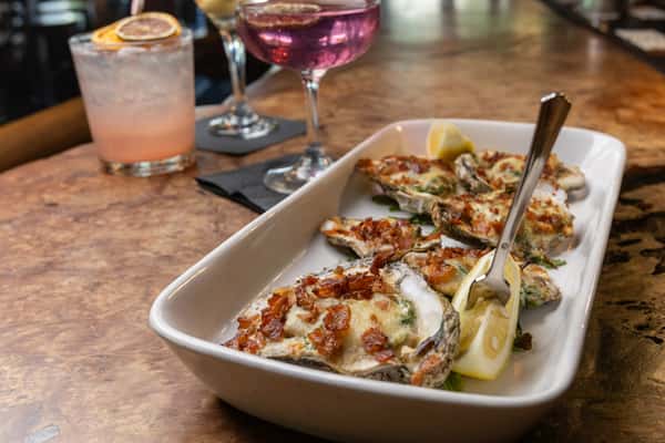 Oysters Rockefeller