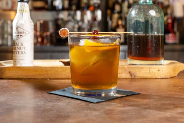 Smoked Piggy Old Fashioned