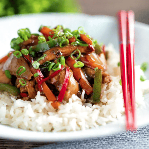 Black Bean Chicken Combo 套餐-豆豉鸡