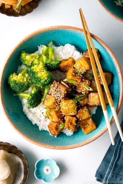 Tofu and Broccoli Combo 套餐-芥兰豆腐