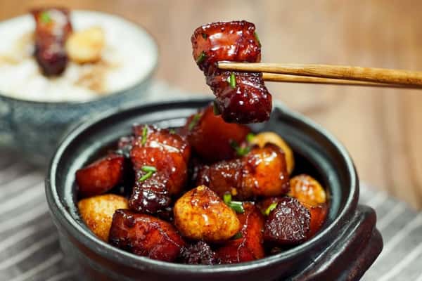 毛氏红烧肉 Hunan Pork Belly Cubes