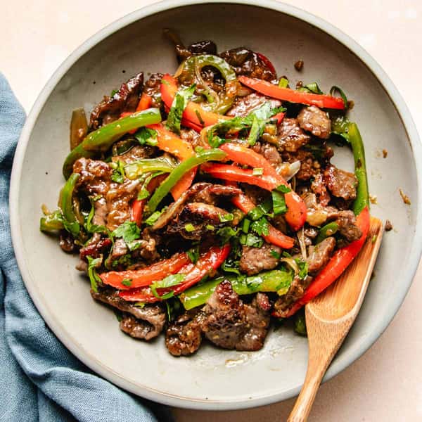 Pepper Steak with Onion 青椒牛