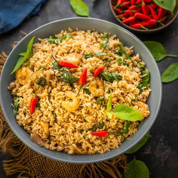 Spicy Thai Fried Rice 泰式炒饭