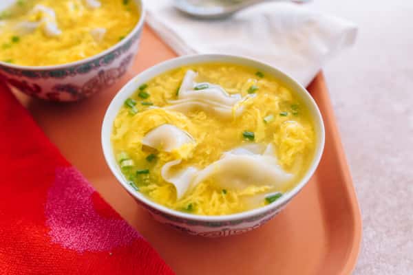 Egg Drop Wonton Soup 蛋花馄饨汤