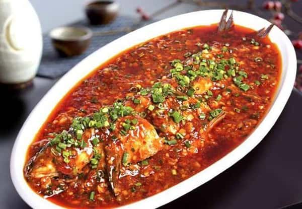 Spicy Black Bean Whole Fish 豆瓣海鲈鱼