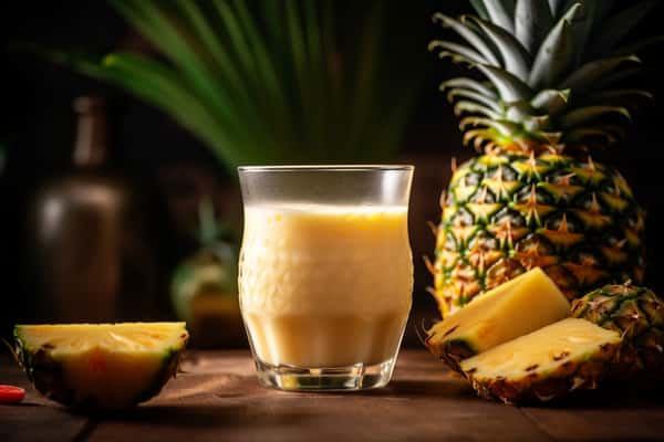 Pineapple Smoothie 菠萝奶昔