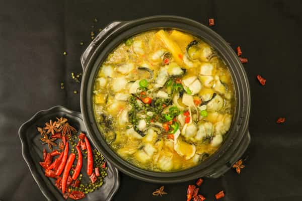 酸菜麻麻鱼 Peppercorn Pickle Fish Pot