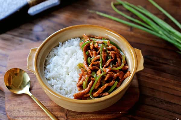 Pepper Pork Combo 套餐-尖椒炒肉