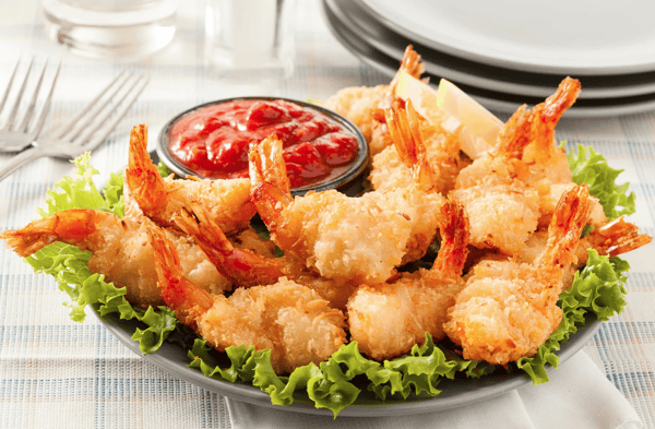 Fried Jumbo Shrimp (6) 炸虾