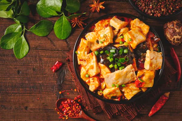 Spicy Tofu Stew 香煎豆腐煲