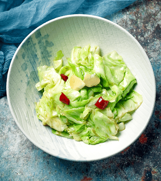 Dry Pepper Cabbage 炝炒包心菜