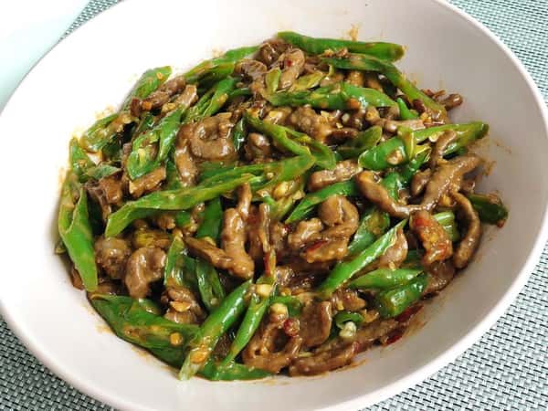 小椒肉丝 Chili Pepper Shredded Pork