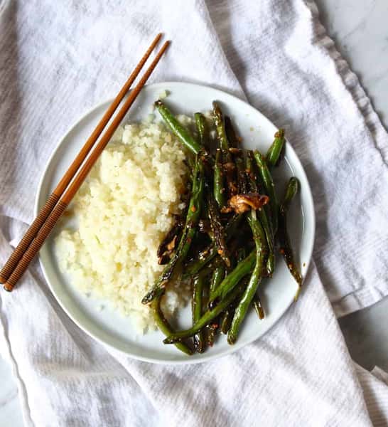 Stir Fried String Beans 套餐-黑汁四季豆