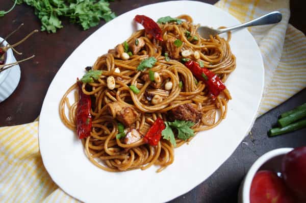 Kung Pao Spaghettis 宫保意面