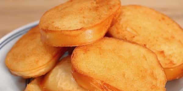 Deep Fried Steamed Buns 炸馒头片