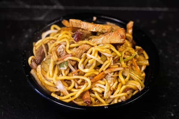 Pork Lo Mein Combo 套餐-猪捞面