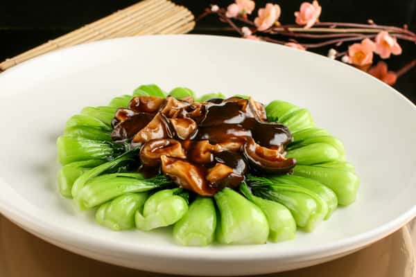 Bok Choy with Black Mushroom 冬菇菜心
