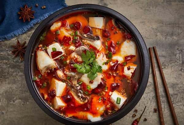 Spicy Tofu Fish 麻辣豆花鱼