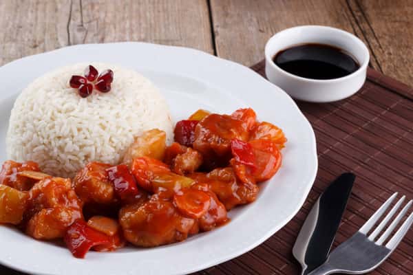 General Tso's Chicken Combo 套餐-左宗鸡